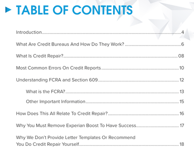 Comprehensive Credit Repair Service Analysis