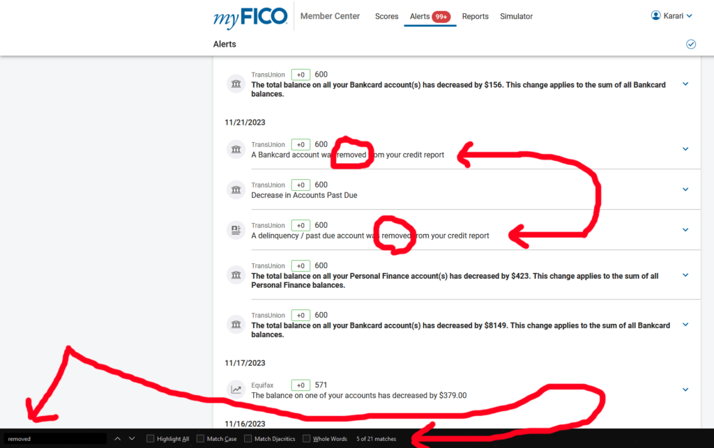 Credit Repair Proof 1