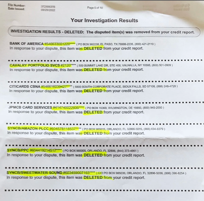 cheap credit repair services