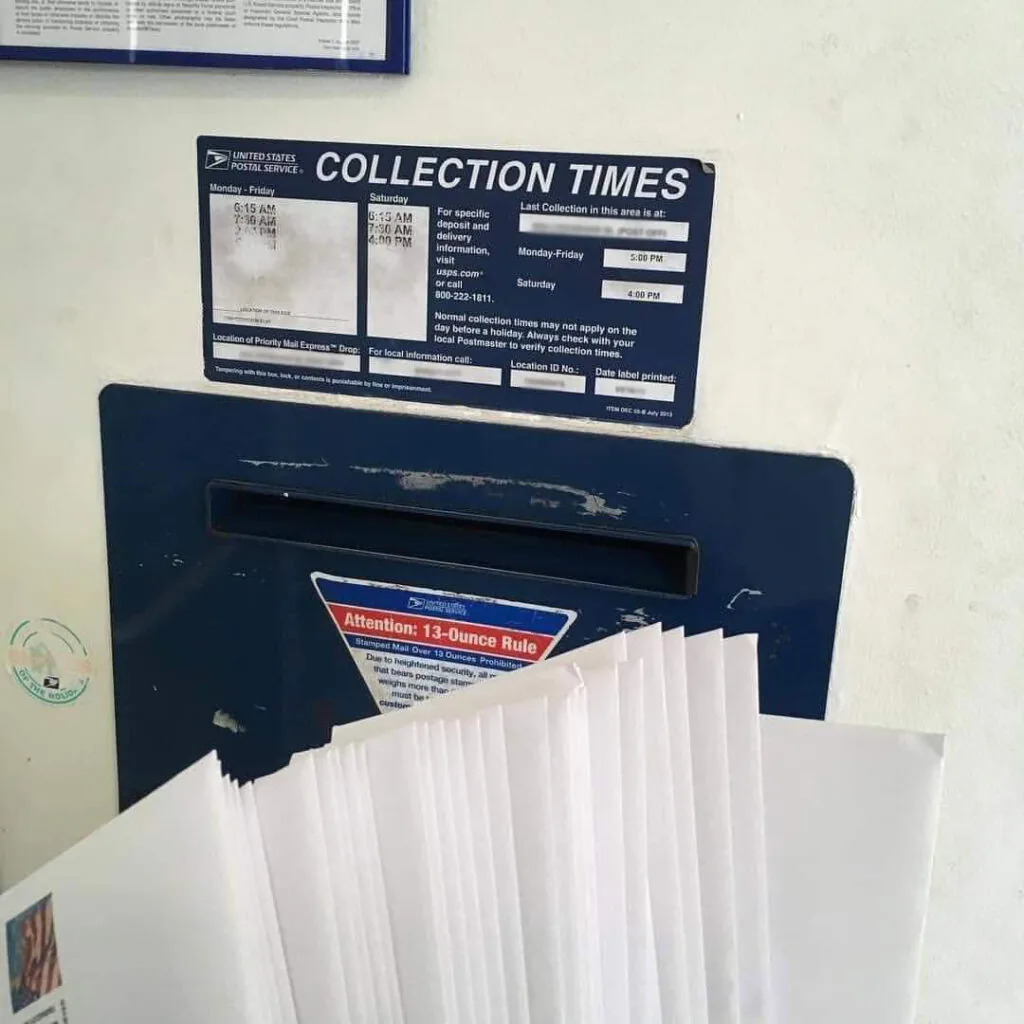 Mailing credit repair dispute letters