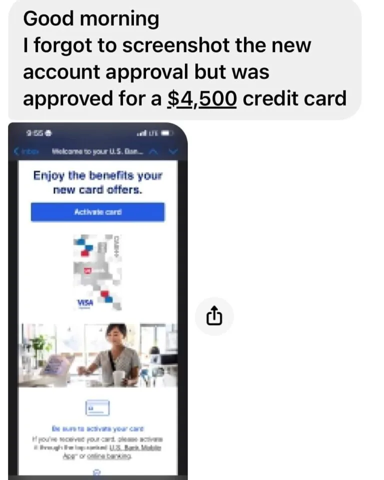 Client credit approval example #3
