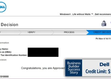 Business Credit Dell 10K BB